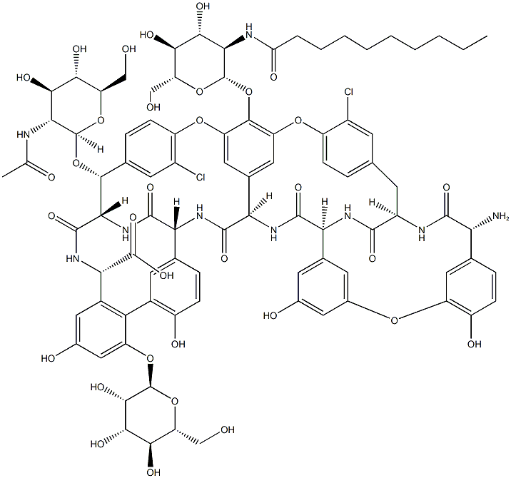Teicoplanin A2-3 Structure