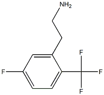 2-(5-fluoro-2-(trifluoromethyl)phenyl)ethanamine Structure