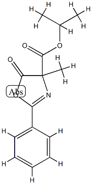 910547-95-4 4-Oxazolecarboxylic  acid,  4,5-dihydro-4-methyl-5-oxo-2-phenyl-,  1-methylethyl  ester