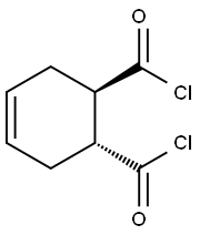 4-Cyclohexene-1,2-dicarbonyl dichloride, trans- (9CI) 结构式