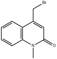 2(1H)-Quinolinone,4-(bromomethyl)-1-methyl-(9CI),91348-39-9,结构式