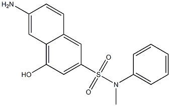 N-METHYLGAMMAACIDANILIDE 结构式