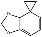 Spiro[1,3-benzodioxole-4(3aH),1-cyclopropane]  (9CI) 化学構造式