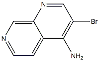 1,7-Naphthyridin-4-amine,3-bromo-(9CI),91477-49-5,结构式