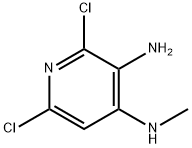 2,6 - Dichloro - N4 - Methylpyridine - 3,4 - diaMine Structure