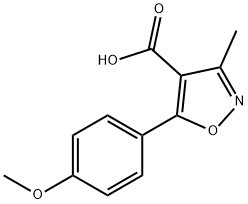 4-이속사졸카르복실산,5-(p-메톡시페닐)-3-메틸-(7CI)