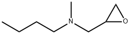 butyl(methyl)(oxiran-2-ylmethyl)amine Struktur