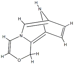 7,10-Imino-1H-[1,4]oxazino[4,3-a]azepine Struktur