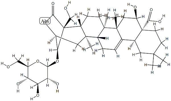 プラチコシドM-1 化学構造式