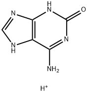 2H-Purin-2-one,  6-amino-3,7-dihydro-,  conjugate  acid  (1:2)|