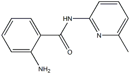 2-amino-N-(6-methylpyridin-2-yl)benzamide 化学構造式