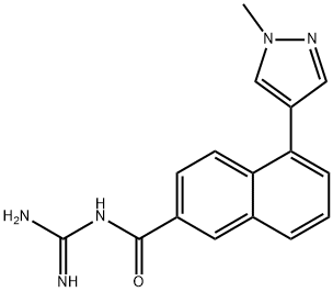 BIT225|N-(氨基亚胺甲基)-5-(1-甲基-1H-吡唑-4-基)-2-萘甲酰胺