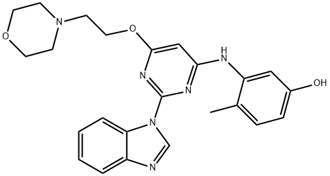 LCK INHIBITOR II,918870-43-6,结构式