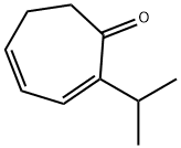 2,4-Cycloheptadien-1-one,2-isopropyl-(7CI) Structure