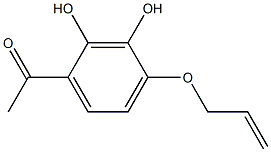Acetophenone, 4-(allyloxy)-2,3-dihydroxy- (7CI) 结构式