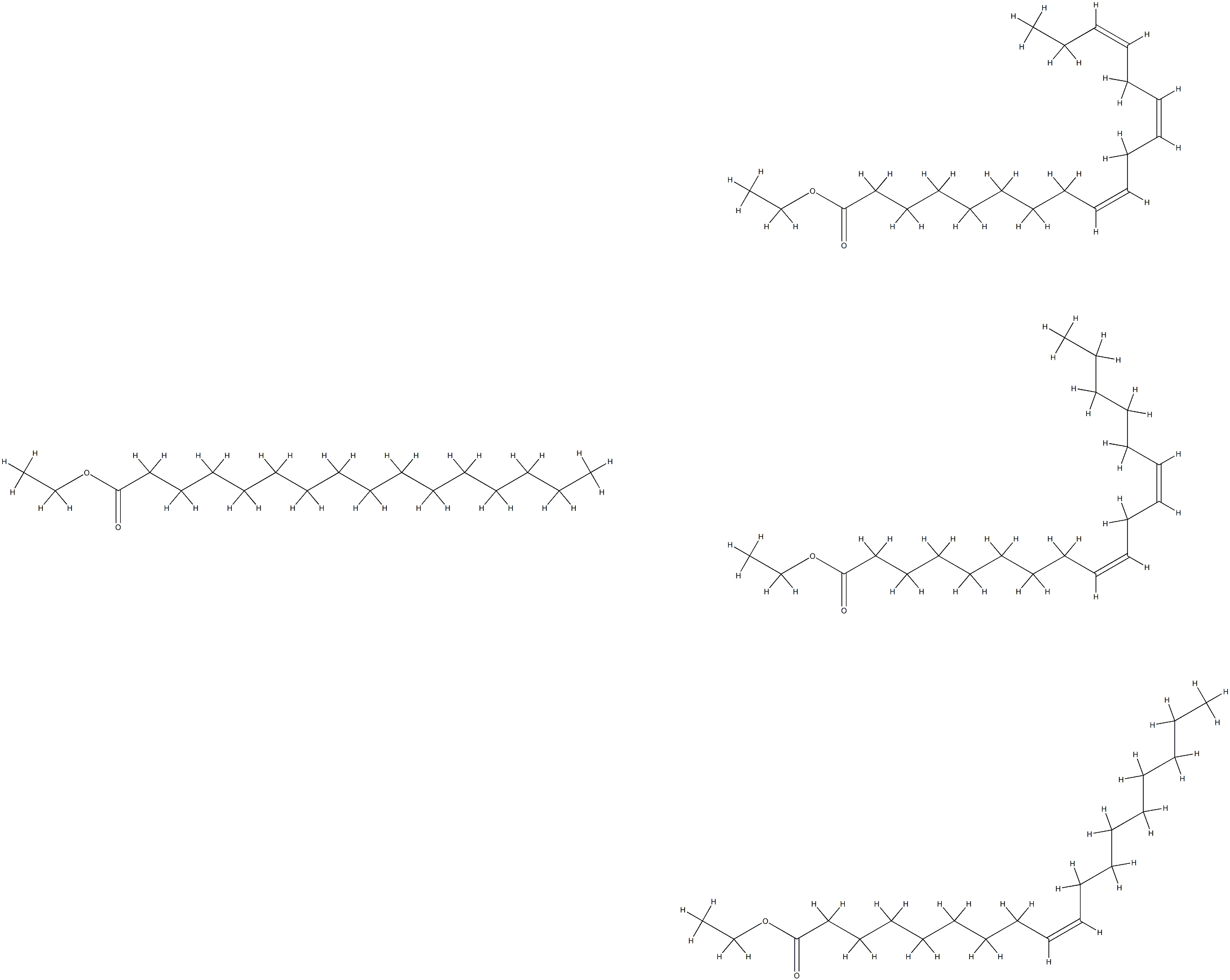 Almond, sweet, ext., Et ester Structure