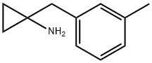 1-(3-methylbenzyl)cyclopropanamine(SALTDATA: HCl) Struktur