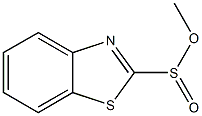 2-Benzothiazolesulfinicacid,methylester(6CI,7CI,9CI) 化学構造式