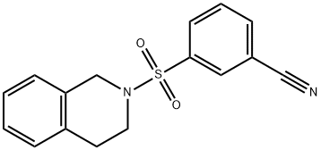923836-09-3 3-(3,4-dihydroisoquinolin-2(1H)-ylsulfonyl)benzonitrile