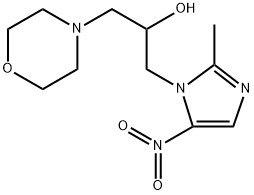 吗啉硝唑, 92478-27-8, 结构式