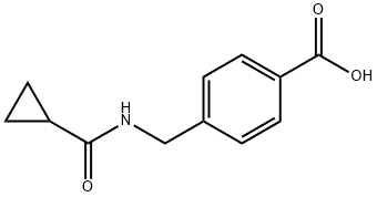4-[(cyclopropylformamido)methyl]benzoic acid|