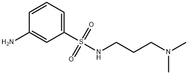 3-amino-N-[3-(dimethylamino)propyl]benzenesulfonamide Structure