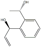 1,2-Benzenedimethanol,-alpha--ethenyl--alpha--methyl-,(R*,S*)-(9CI) 化学構造式