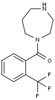 1-[2-(trifluoromethyl)benzoyl]-1,4-diazepane, 926193-49-9, 结构式