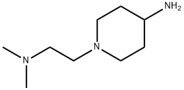 1-[2-(二甲氨基)乙基]哌啶-4-胺 结构式