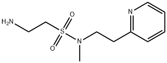 2-amino-N-methyl-N-(2-pyridin-2-ylethyl)ethanesulfonamide Structure