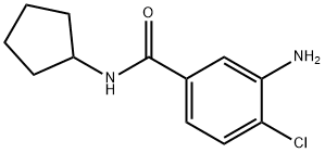 3-amino-4-chloro-N-cyclopentylbenzamide|