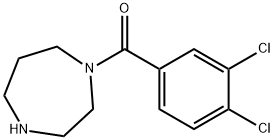 1-(3,4-dichlorobenzoyl)-1,4-diazepane Struktur