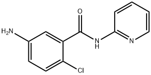 5-amino-2-chloro-N-pyridin-2-ylbenzamide Struktur