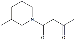 1-(3-methylpiperidin-1-yl)butane-1,3-dione Structure