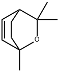 2,3-dehydro-1,8-cineole,1,3,3-trimethyl-2-oxabicyclo[2.2.2]oct-5-ene,dehydrocineole Structure