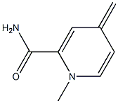 2-Pyridinecarboxamide,1,4-dihydro-1-methyl-4-methylene-(9CI) 化学構造式