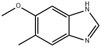 Benzimidazole, 5(or 6)-methoxy-6(or 5)-methyl- (7CI) 化学構造式