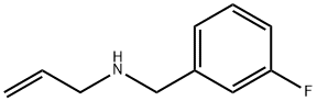 [(3-fluorophenyl)methyl](prop-2-en-1-yl)amine,928330-38-5,结构式