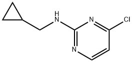 4-chloro-N-(cyclopropylmethyl)pyrimidin-2-amine(WX191998) Structure