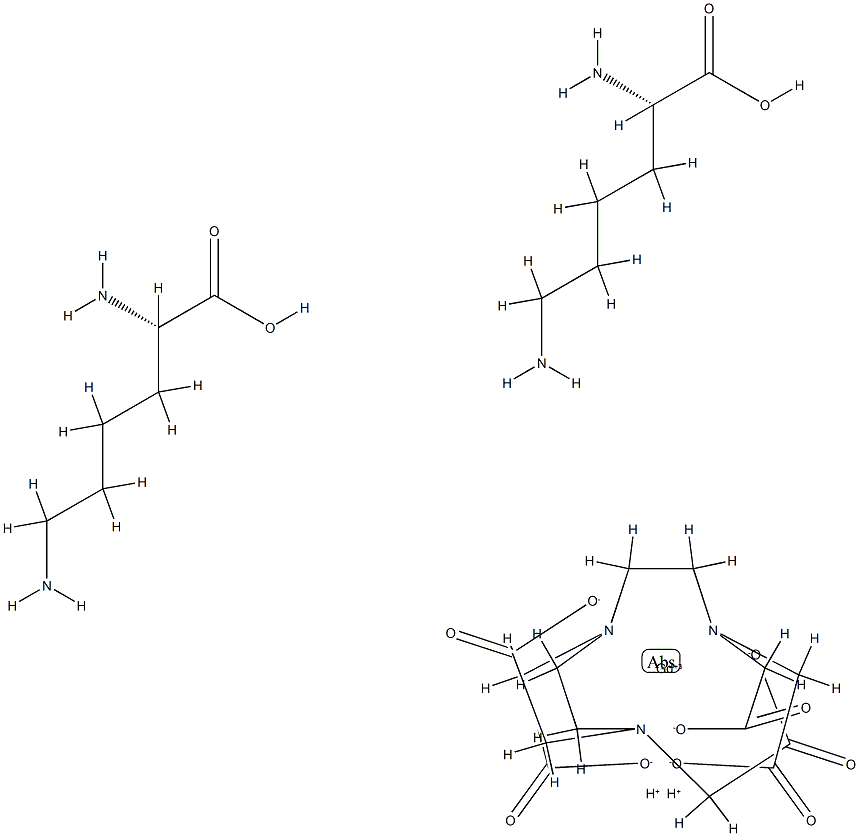 gadopentetate dimeglumine polylysine Struktur