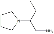 3-METHYL-2-PYRROLIDIN-1-YLBUTAN-1-AMINE Structure