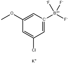 Potassium (3-chloro-5-methoxyphenyl)trifluoroborate price.