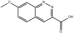 7-甲氧基噌啉-3-甲酸, 929975-18-8, 结构式