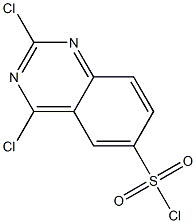 2,4-DICHLOROQUINAZOLINE-6-SULFONYL CHLORIDE Structure