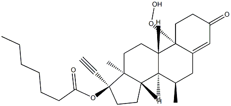 10-하이드로퍼옥시-7-메틸노레틴드론17-헵타노에이트