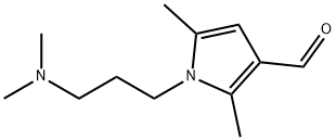 1-[3-(dimethylamino)propyl]-2,5-dimethyl-1H-pyrrole-3-carbaldehyde Structure