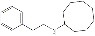 N-(2-phenylethyl)cyclooctanamine Structure