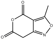 4H-Pyrano[4,3-c]isoxazole-4,6(7H)-dione,3-methyl-(9CI) Struktur