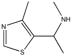 5-Thiazolemethanamine,  N,-alpha-,4-trimethyl- Struktur