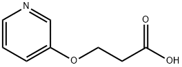 3-(pyridin-3-yloxy)propanoic acid(WXC08547) Struktur